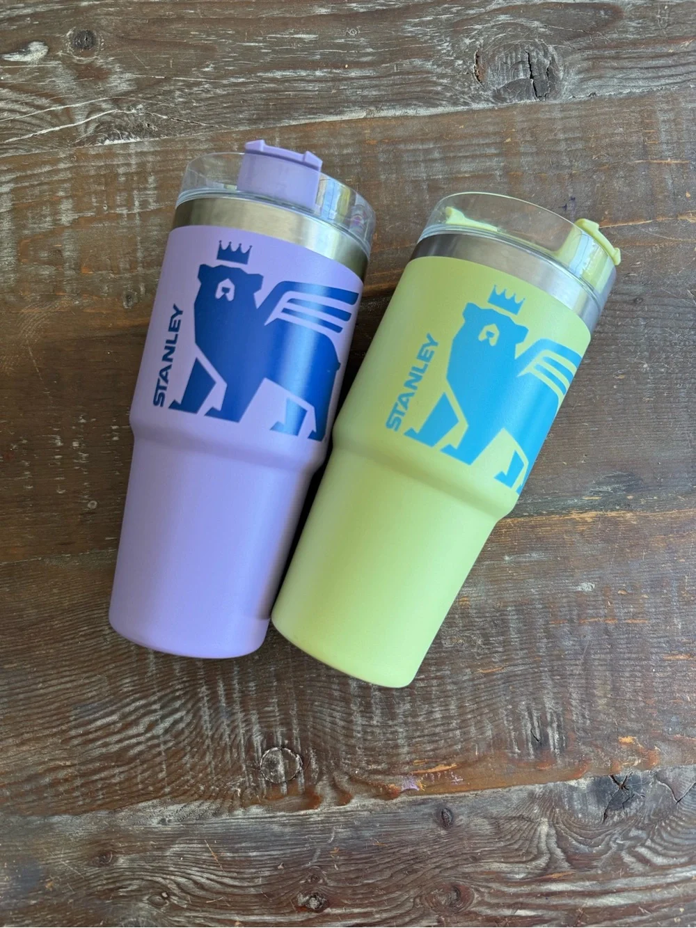 Stanley Pastel Purple & Pale Green Tumblers - Picture 2 of 5